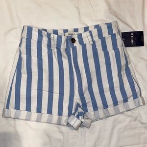 Forever 21 Striped Shorts